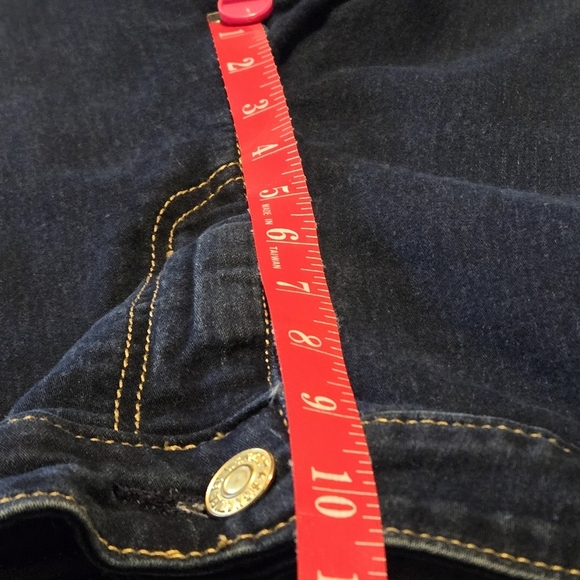 Levi's Signature Gold Mid-rise Skinny Blue Jeans Women size 14M (W32 L30) - Picture 10 of 16